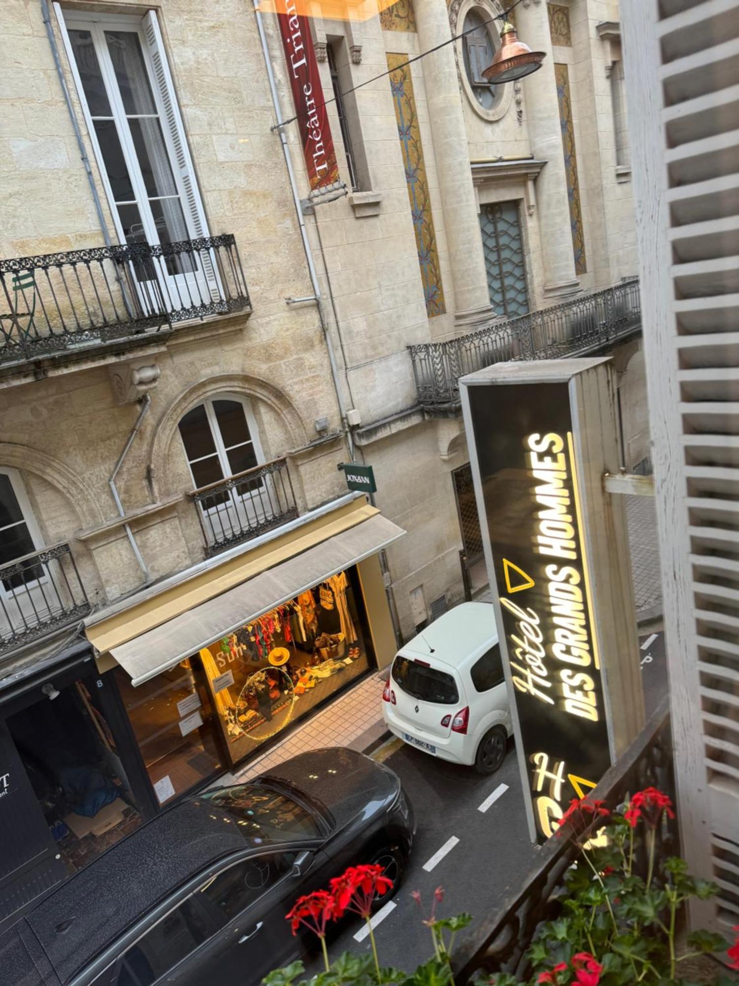 Hotel Des Grands Hommes - Bordeaux Centre Exterior foto